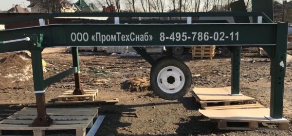 Мобильная разгрузочная рампа